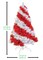 Tree Buddees 4 Foot Red and White Swirl Candy Cane Colored Artificial Christmas Tree